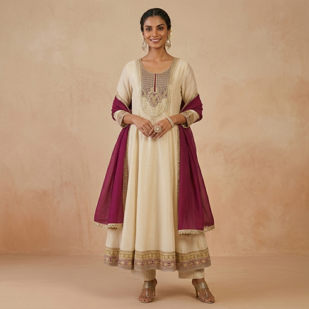Kurta Sets with Dupatta (KS-7)