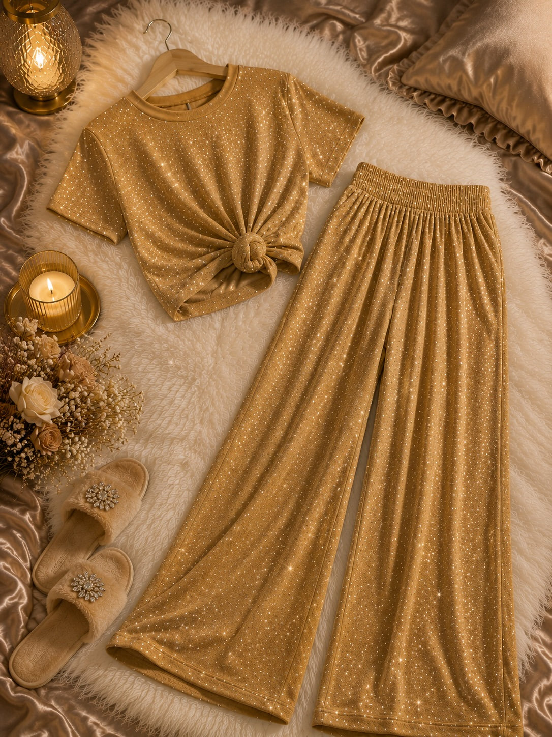 Women's Premium Rhinestone Co-Ord Set (RH-1)