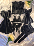 ✨ Zanivah Luxe Satin Silk Loungewear Set (N6-6)