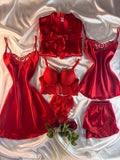 ✨ Zanivah Luxe Satin Silk Loungewear Set (N6-7)